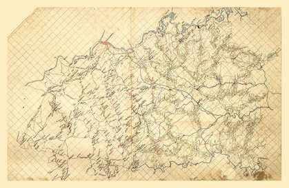 Picture of SPOTSYLVANIA COUNTY VIRGINIA - 1860