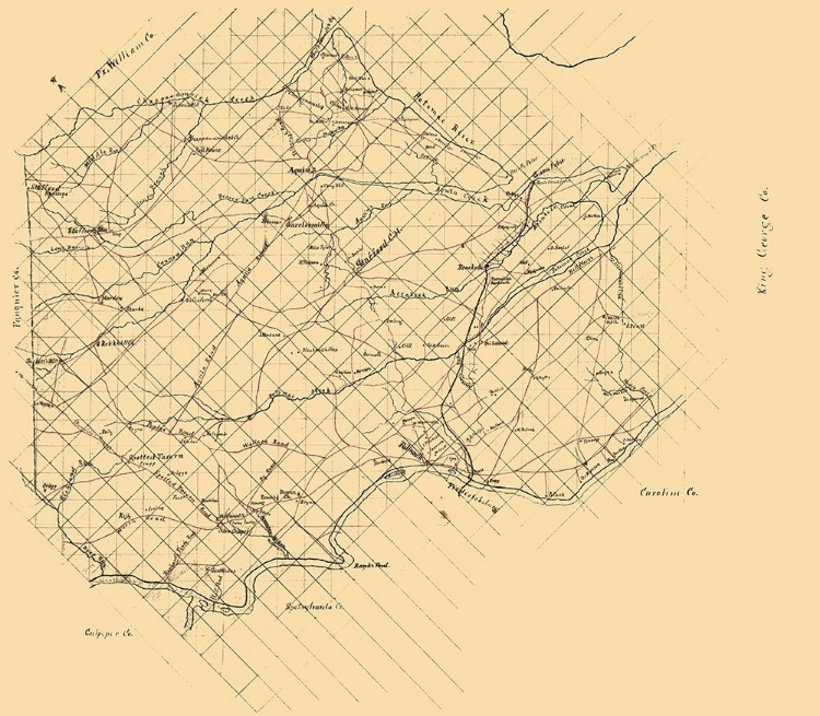 Picture of STAFFORD COUNTY VIRGINIA - 1860