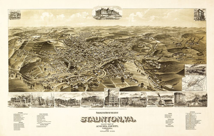 Picture of STAUNTON VIRGINIA - 1891