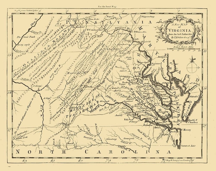 Picture of VIRGINIA - 1761