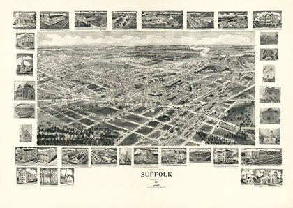 Picture of SUFFOLK VIRGINIA - FOWLER 1907