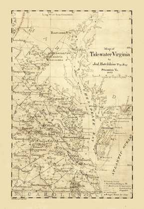 Picture of VIRGINIA TIDEWATERS - HOTCHKISS 1873