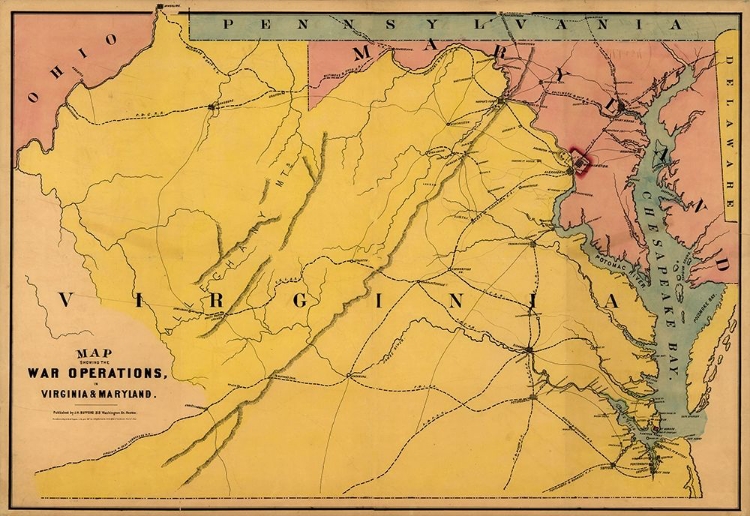 Picture of VIRGINIA MARYLAND - BUFFORD 1861