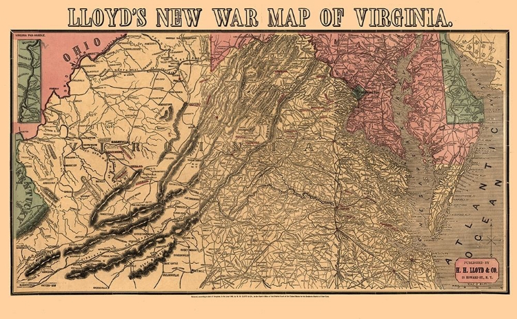 Picture of VIRGINIA - LLOYD 1862