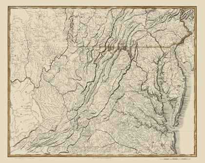 Picture of VIRGINIA - FLOWMAN 1814