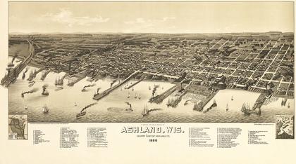 Picture of ASHLAND WISCONSIN - NORRIS 1886 