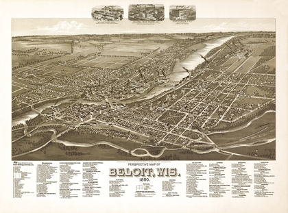 Picture of BELOIT WISCONSIN - AMERICAN PUB CO 1890 