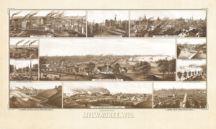 Picture of MILWAUKEE WISCONSIN - BECK 1882 
