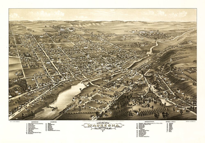 Picture of WAUKESHA WISCONSIN - STONER 1880 