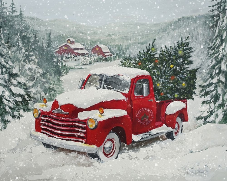 Picture of X-MAS-TRUCK PINE WOOD