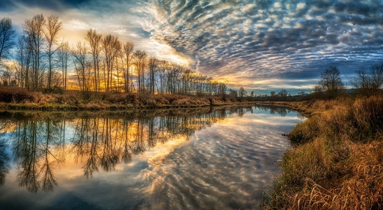 Picture of CLOUDS AND RIVER