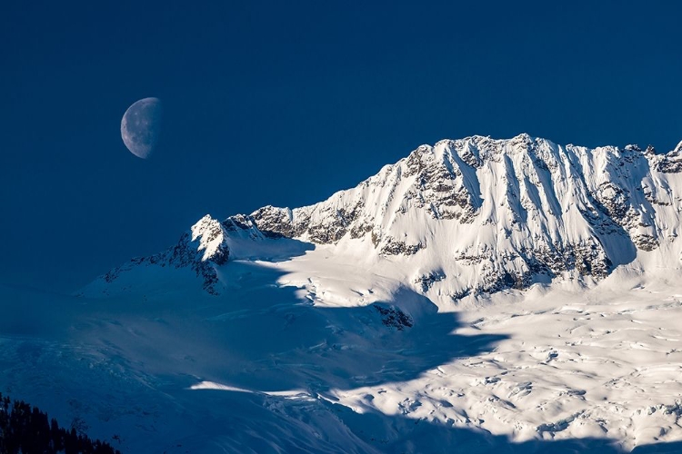 Picture of MOON AND MOUNTAINS