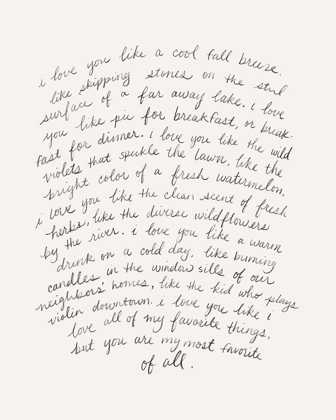 Picture of LETTER TO A LOVER II
