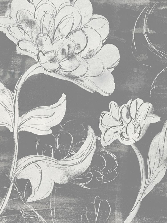 Picture of GRAYSCALE GARDEN I