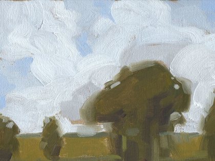 Picture of BRUSHY SUMMER SKY I