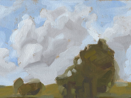 Picture of BRUSHY SUMMER SKY II