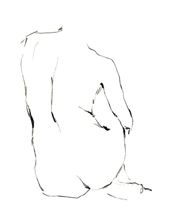 Picture of SEATED FIGURE POSE I