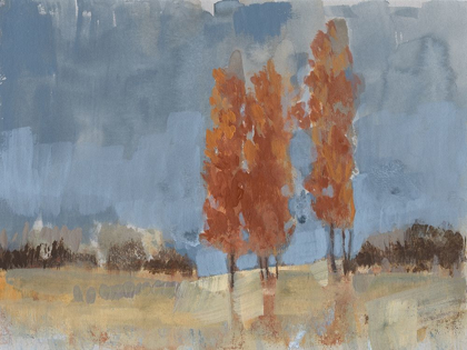 Picture of BURNT SIENNA TREELINE I