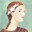 Picture of FOLK ART PORTRAIT I