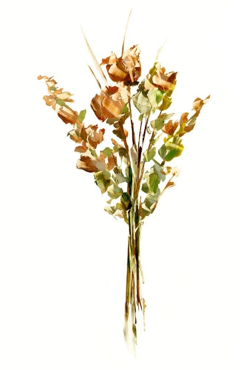 Picture of AUTUMN ROSES I
