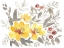 Picture of GOLDEN FLOWER COMPOSITION I