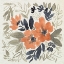 Picture of SIENNA AND PAYNES FLOWERS I