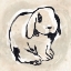 Picture of ANTIQUE RABBIT III