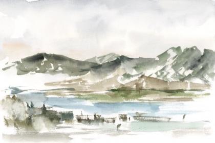 Picture of SNOW-CAPPED MOUNTAIN STUDY II