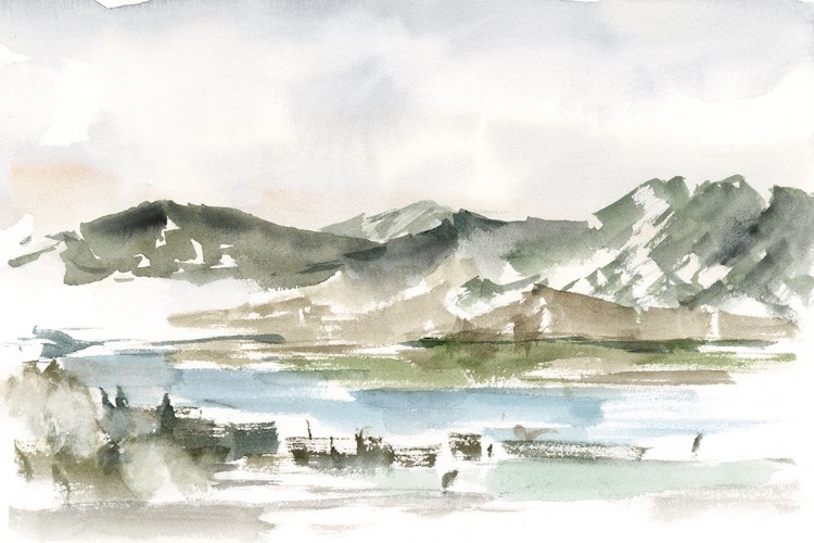 Picture of SNOW-CAPPED MOUNTAIN STUDY II