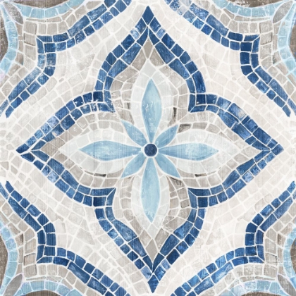 Picture of BLUE SINGLE  MORROCAN TILE 