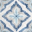 Picture of BLUE SINGLE  MORROCAN TILE 