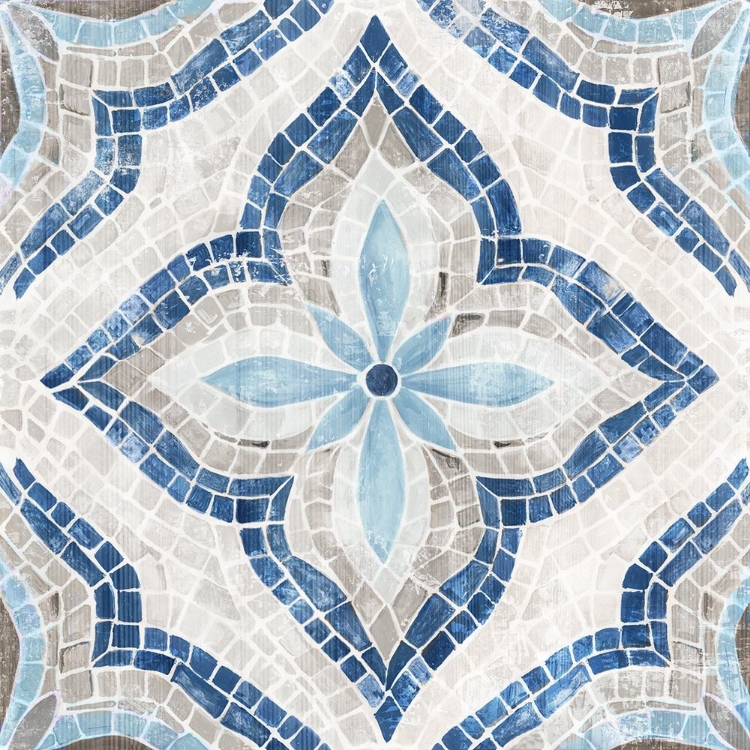 Picture of BLUE SINGLE  MORROCAN TILE 