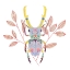 Picture of FLORAL BEETLES V