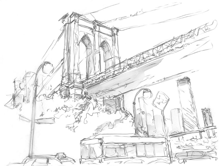 Picture of PENCIL CITYSCAPE STUDY I