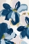 Picture of COBALT FLORALS II