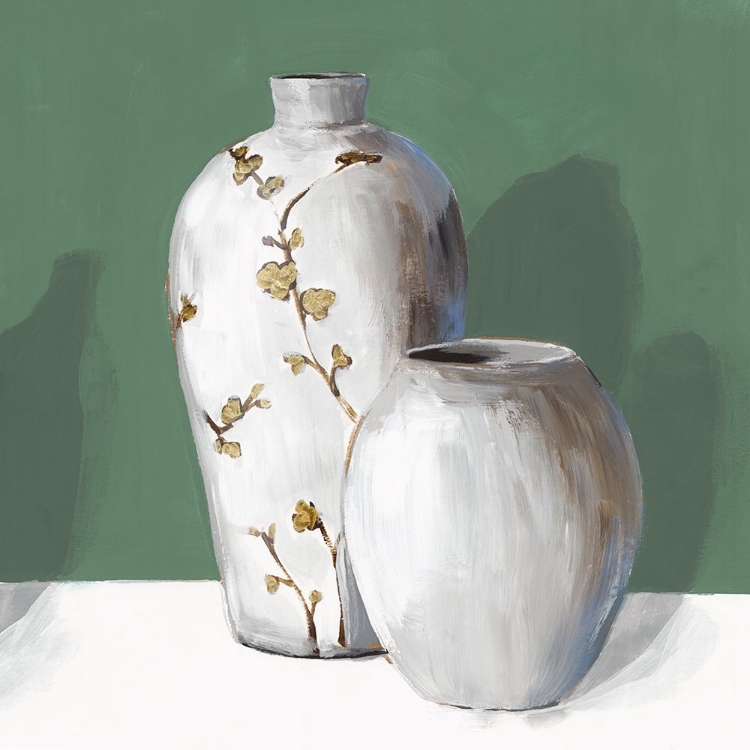 Picture of WHITE VASES 