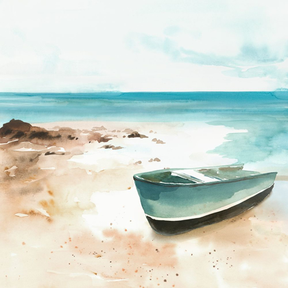 Picture of LITTLE BOAT ON THE SHORE I