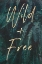 Picture of WILD AND FREE GOLD AND GREEN FERNS PORTRAIT
