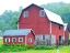 Picture of SPRING RED BARN 