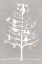 Picture of WHITE ORNAMENT TREE II 