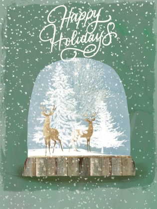 Picture of HOLIDAY SNOW GLOBE II 