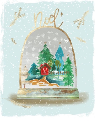 Picture of HOLIDAY SNOW GLOBE III 