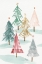 Picture of CHRISTMAS TREES I 