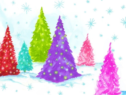 Picture of MAGIC CHRISTMAS TREES II  