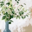 Picture of GREEN FALL LEAVES 