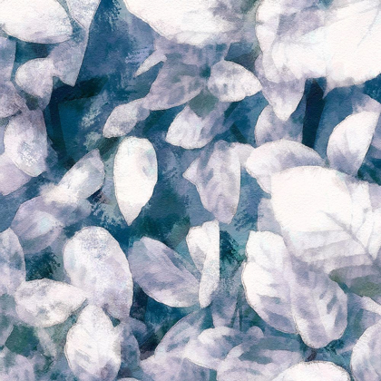 Picture of BLUE SHADED LEAVES III