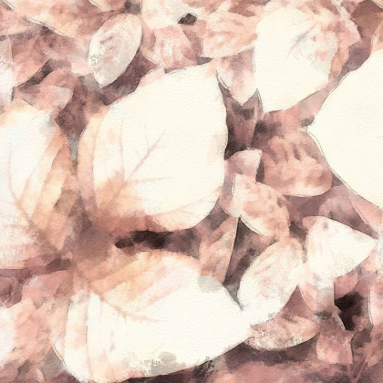 Picture of BLUSH SHADED LEAVES II