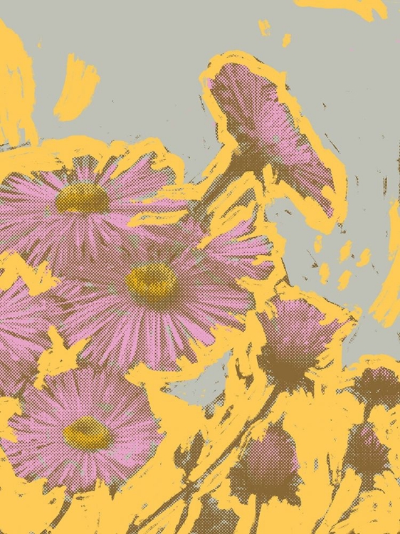 Picture of POP ART FLORAL VI