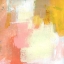 Picture of YELLOW AND BLUSH I