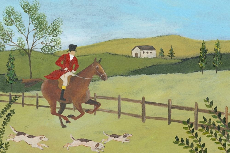 Picture of FOLK ART FOX HUNT III